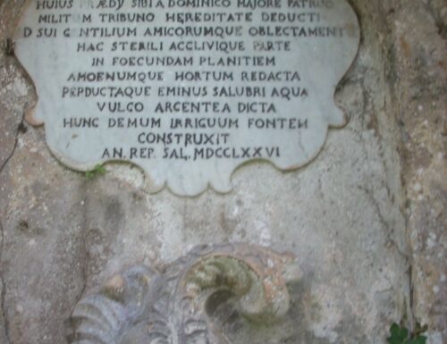 Una fontana sconosciuta ai tropeani, di Niceforo Foca Decebalo Tacito